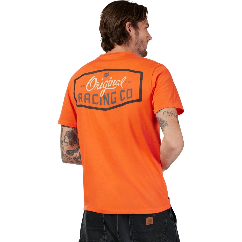 FOX Original Short Sleeve Premium Tee Men - blood orange