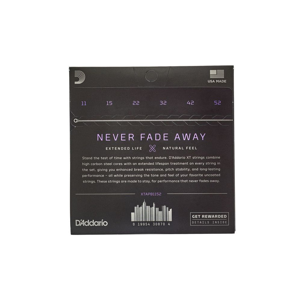 Daddario XTAPB1152 Custom Light – Thomann Ireland