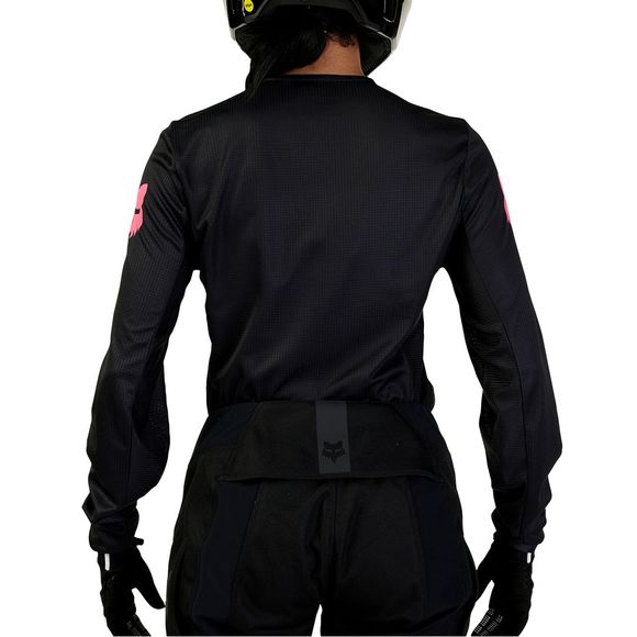 Fox WOMEN'S BLACKOUT 2025 cross jersey - BlackRef: FX4169