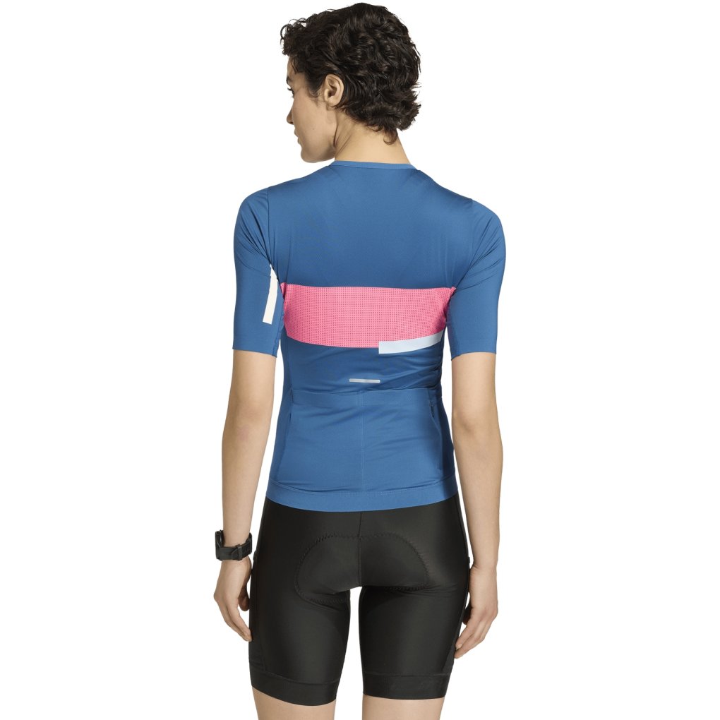 adidas Tempo Neo Heritage Cycling Jersey Women - dusky petrol JZ6774