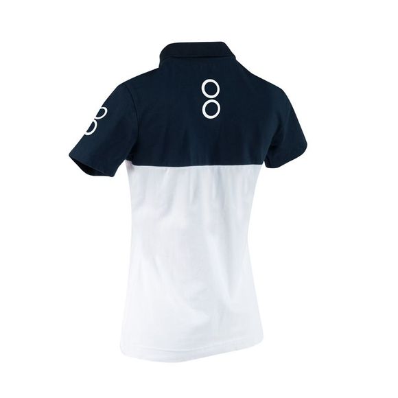 Polo Bering 2023 - FEMME - Blanc / BleuRef : BR1594