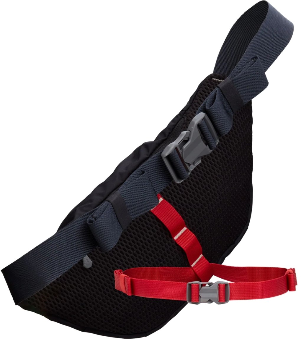 Nathan Sports Run Sling 2L - Black/Ribbon Red