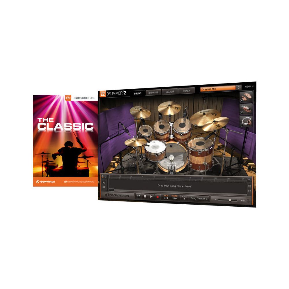 Toontrack EZX The Classic – Thomann Ireland