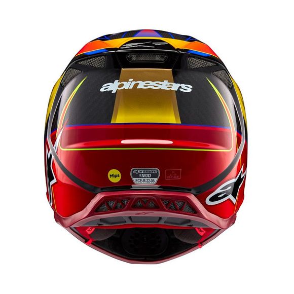 Casque cross Alpinestars SUPERTECH S-M10 - ERA 2023 - Jaune / RougeRef : AP3234