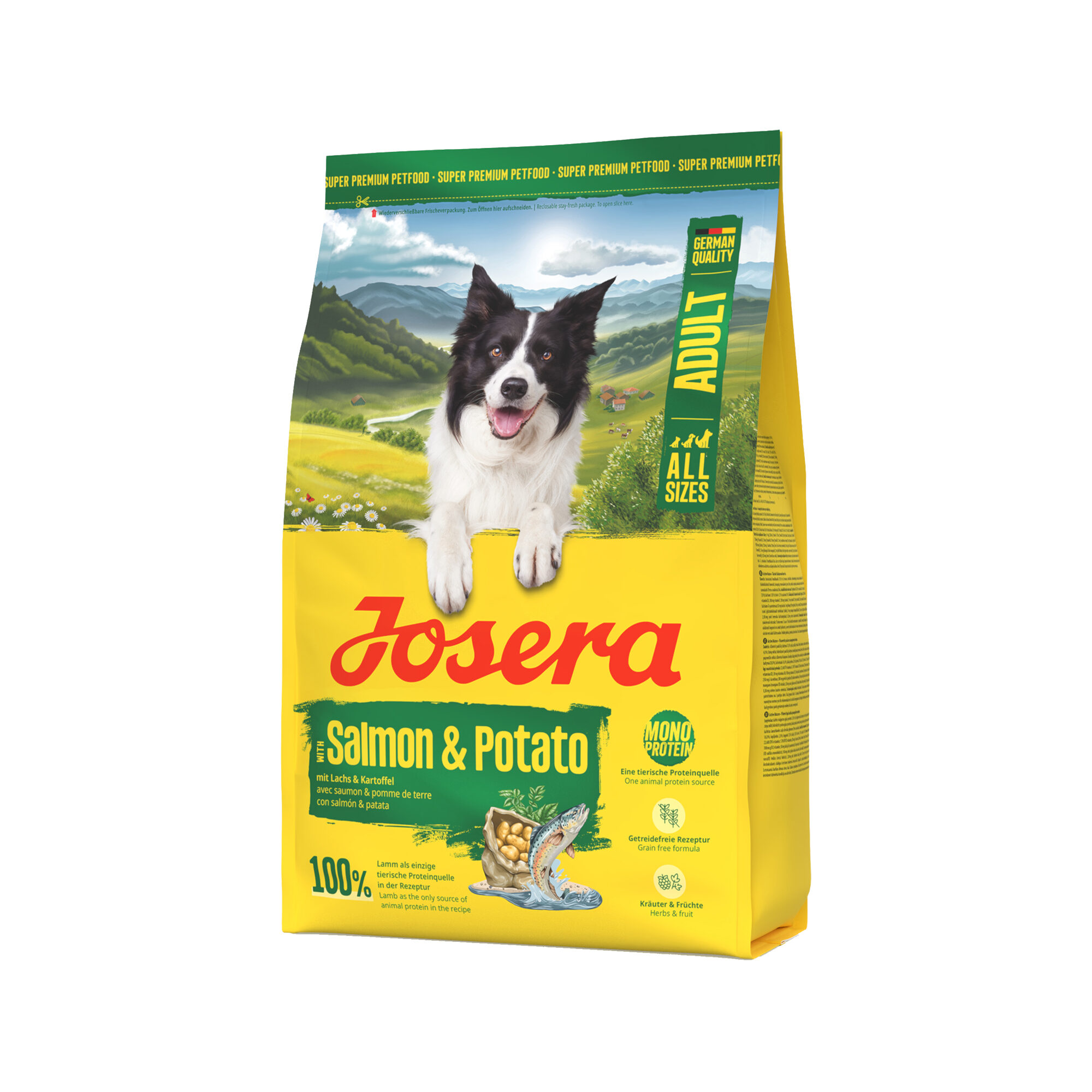 Josera All Sizes Adult Dog Food - Salmon - 12.5 kg