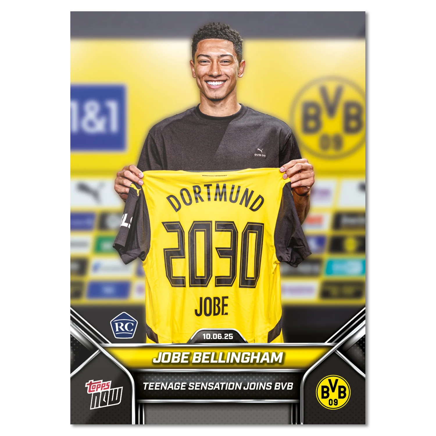 Jobe Bellingham - 2025-26 Borussia Dortmund Topps NOW® - Card 1