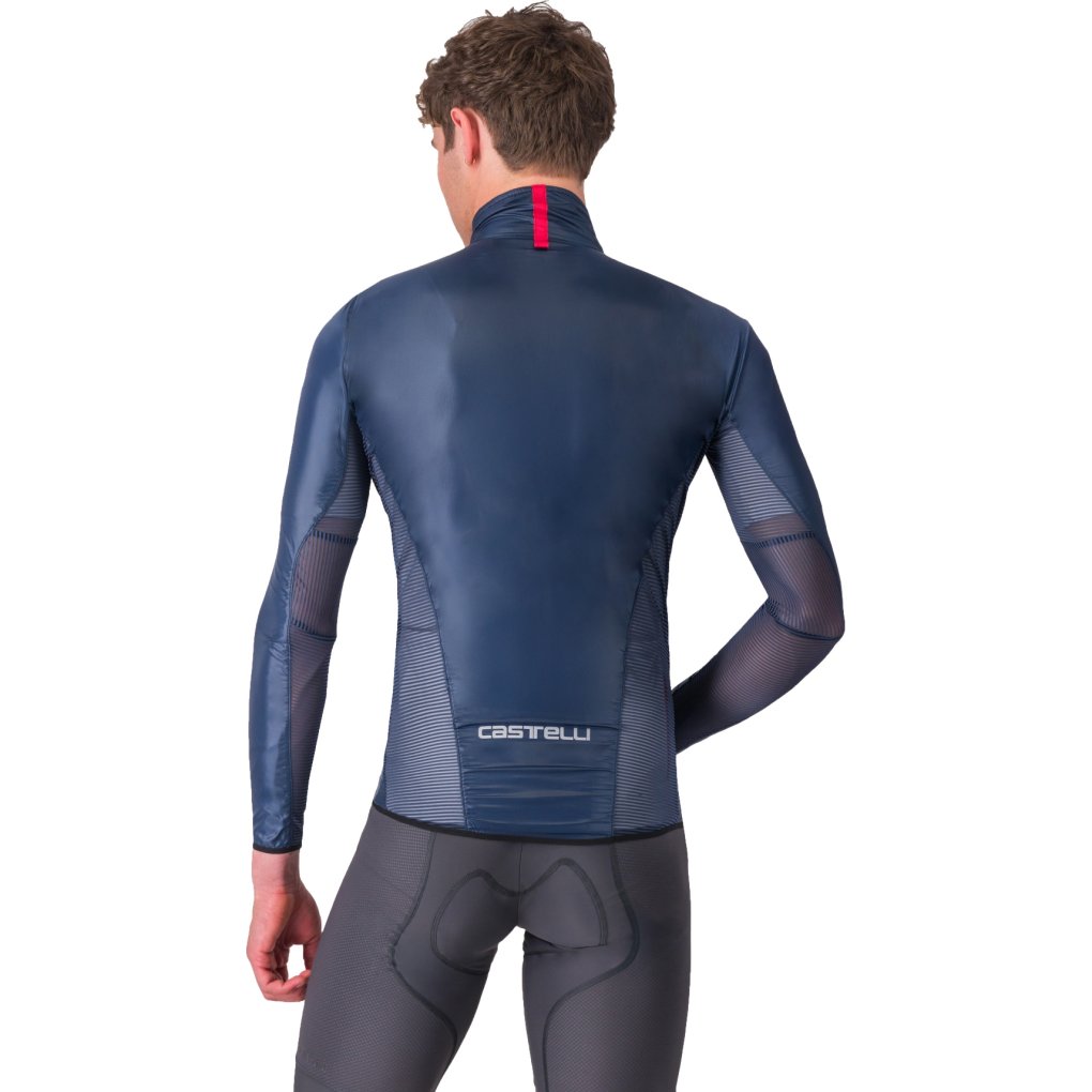 Castelli Aria Shell Jacket Men - belgian blue 424