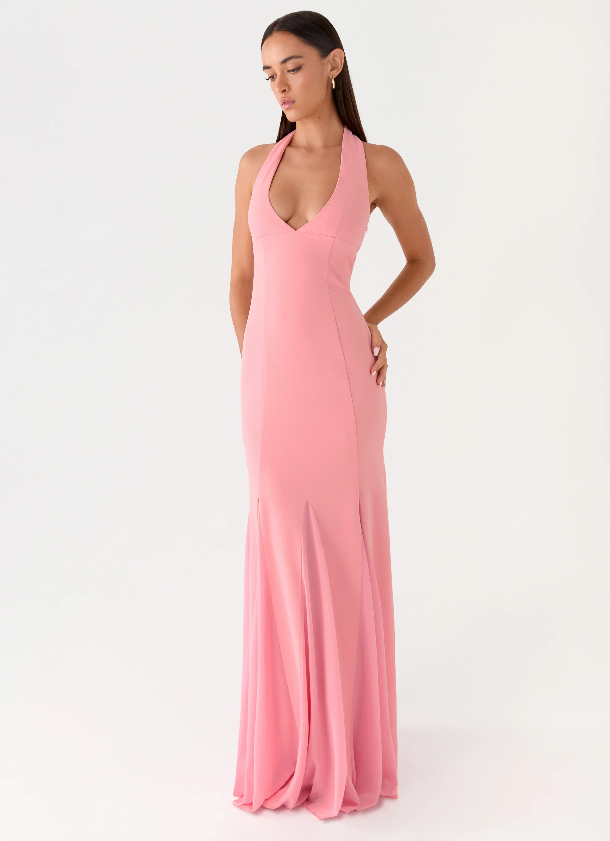 Girl Talk Maxi Dress - Pink