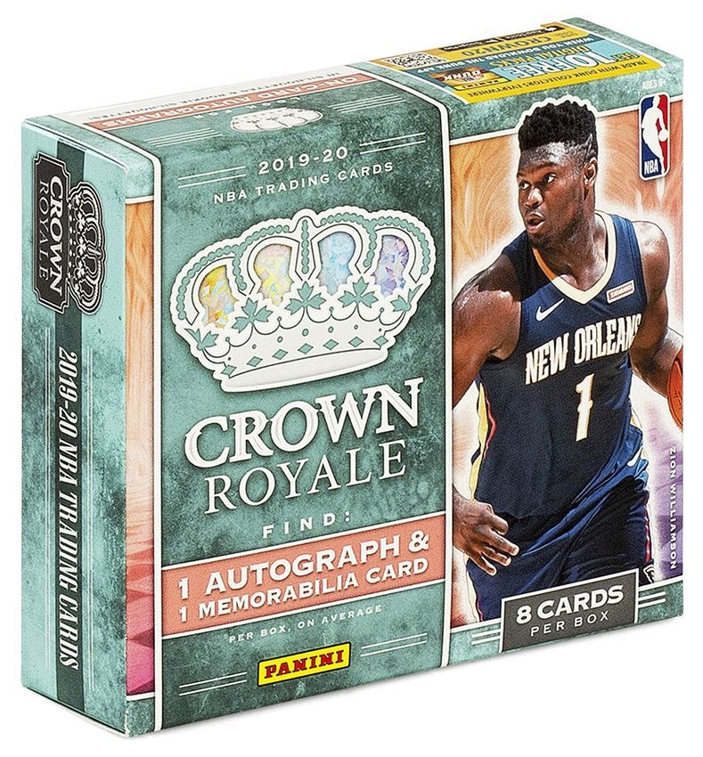 2019/20 Panini Crown Royale Basketball Hobby Box NBA