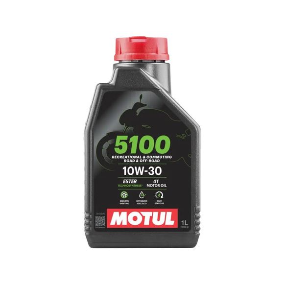 Motul 5100 10W30 Motor Oil 1L UniversalRef : MOT0138 / 104062