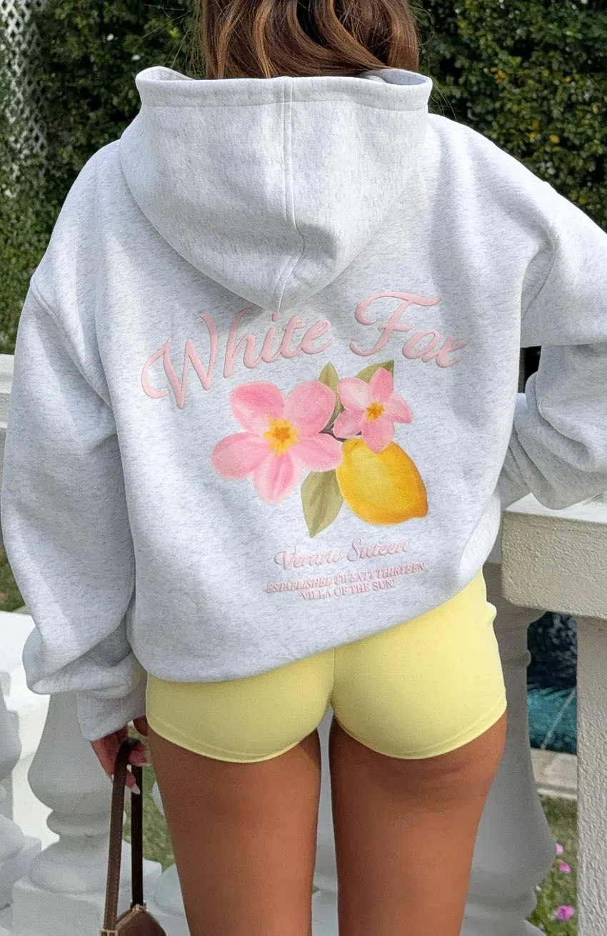 Verano Sixteen Valeria Oversized Hoodie Grey Marle