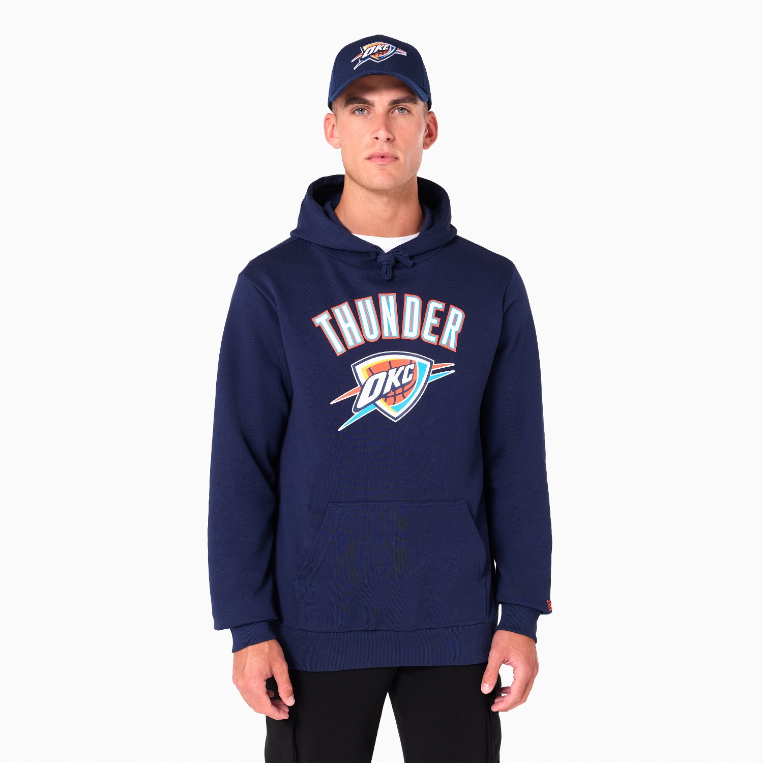 Oklahoma City Thunder Team Logo Hoodie NBA Sweatshirt