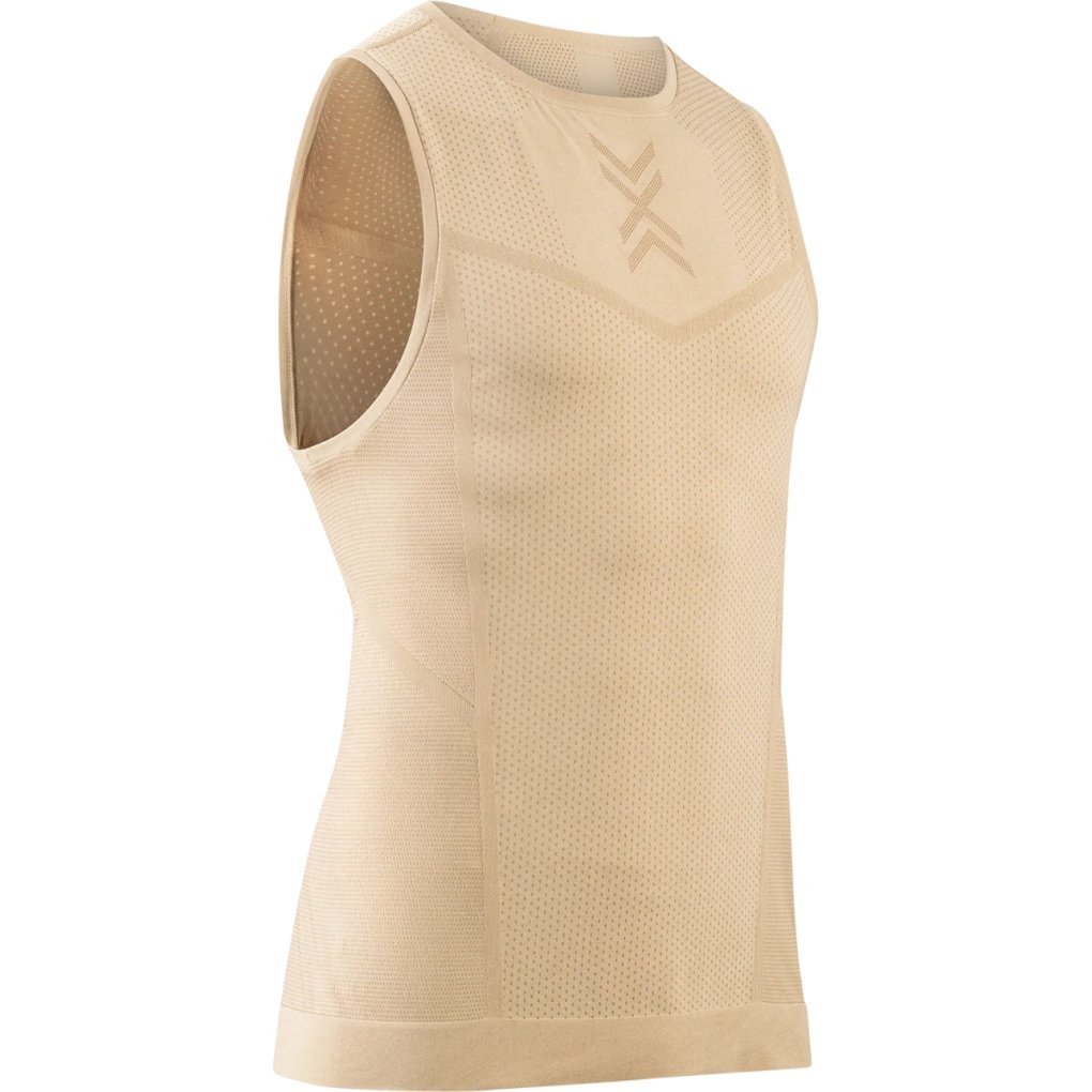 X-Bionic Xceed Run Tank Top Men - sand/dark sand