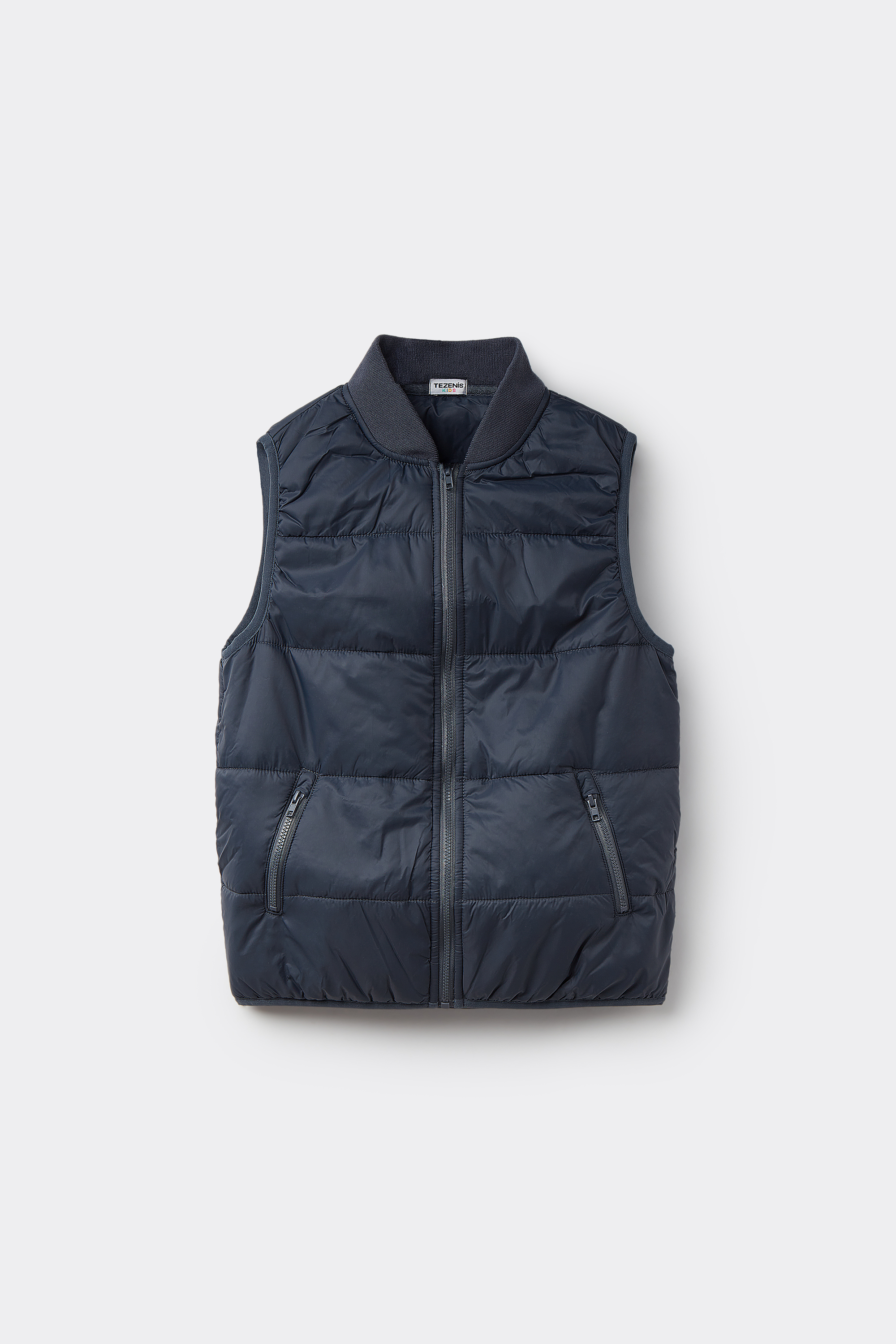 Kids’ Unisex Padded Vest with Pockets and Zip