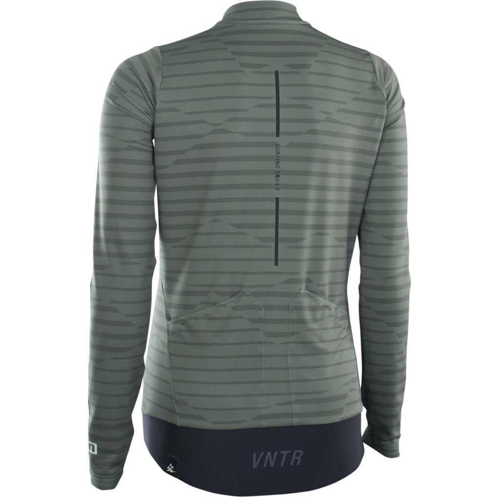 ION Bike VNTR AMP Longsleeve Jersey Women - Forest Green