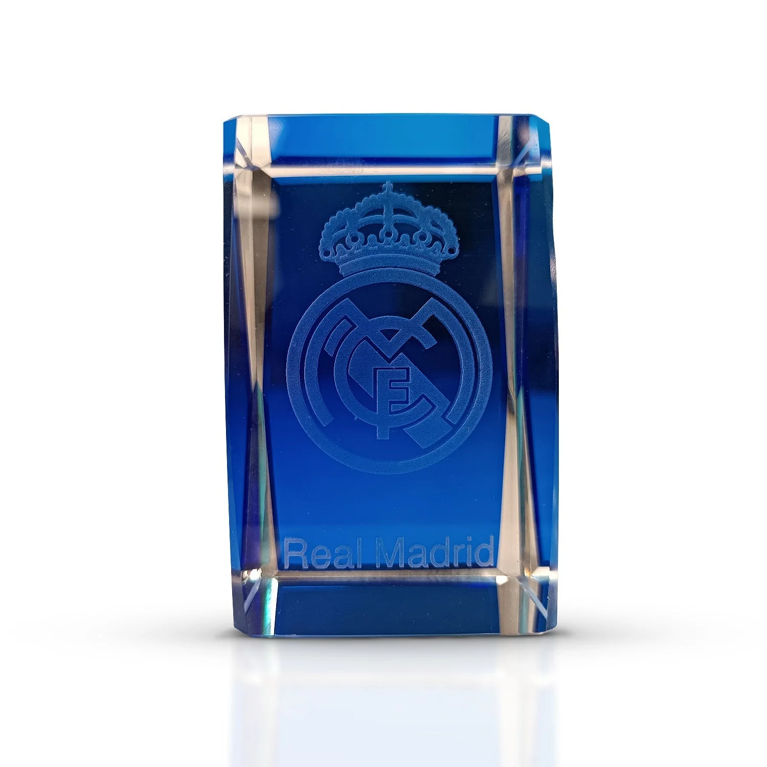 Real Madrid Crest Crystal Figure