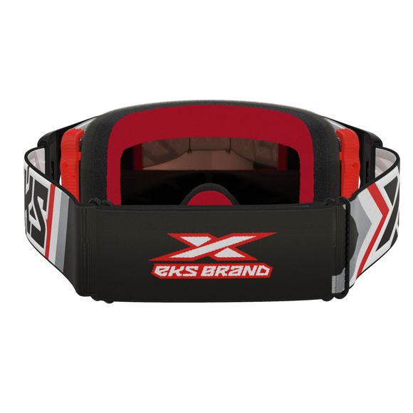EKS LUCID BLACK 2023 cross mask - White / BlackRef: LUCID BLACK - SILVER / 067-11065