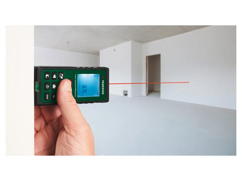 PARKSIDE® Télémètre laser PLEM 50 D4, 0,05-50 m