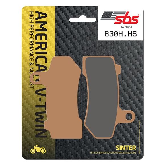 SBS 830H.HS Sinter Sintered Metal Front brake padsRef: 830H.HS / 830070