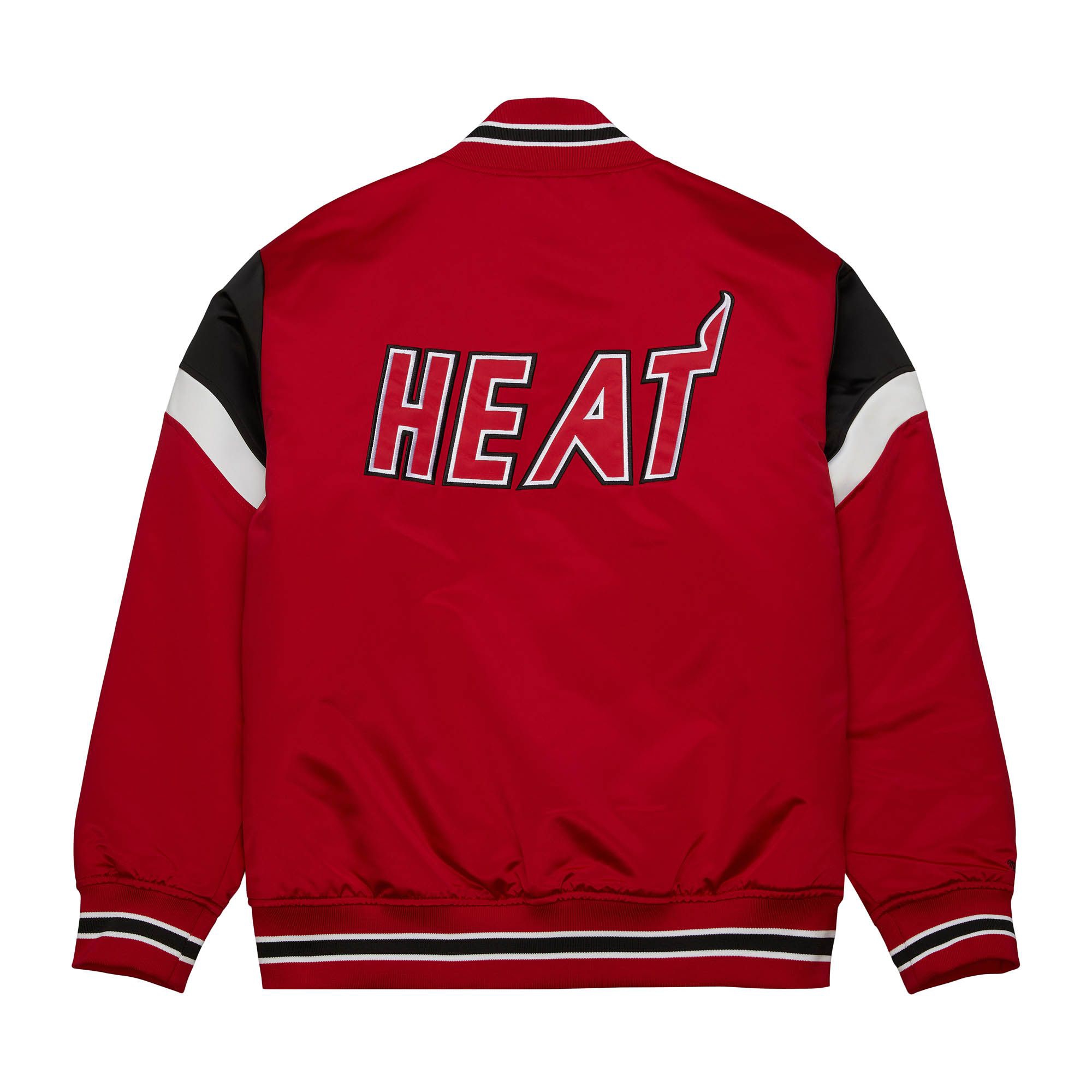 Miami Heat Mitchell & Ness Heavyweight Satin NBA Jacket