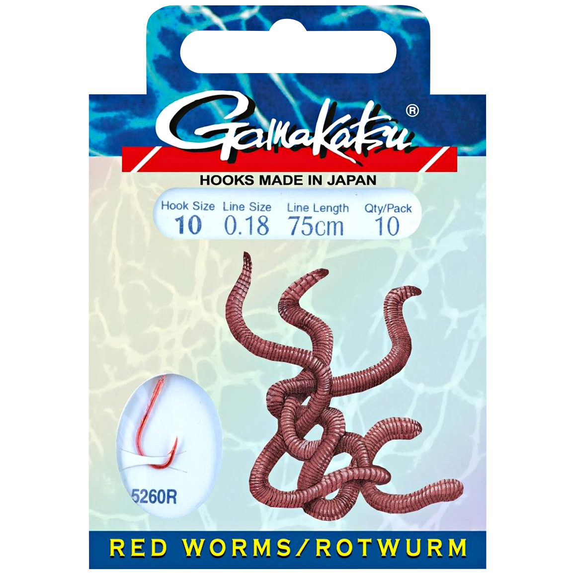 Gamakatsu Redworm LS-5260