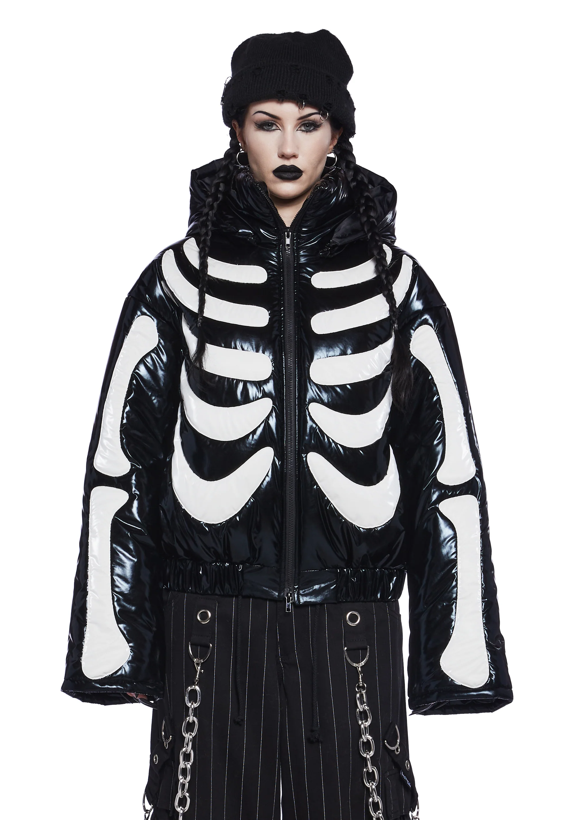 Bone Baddie Puffer Jacket