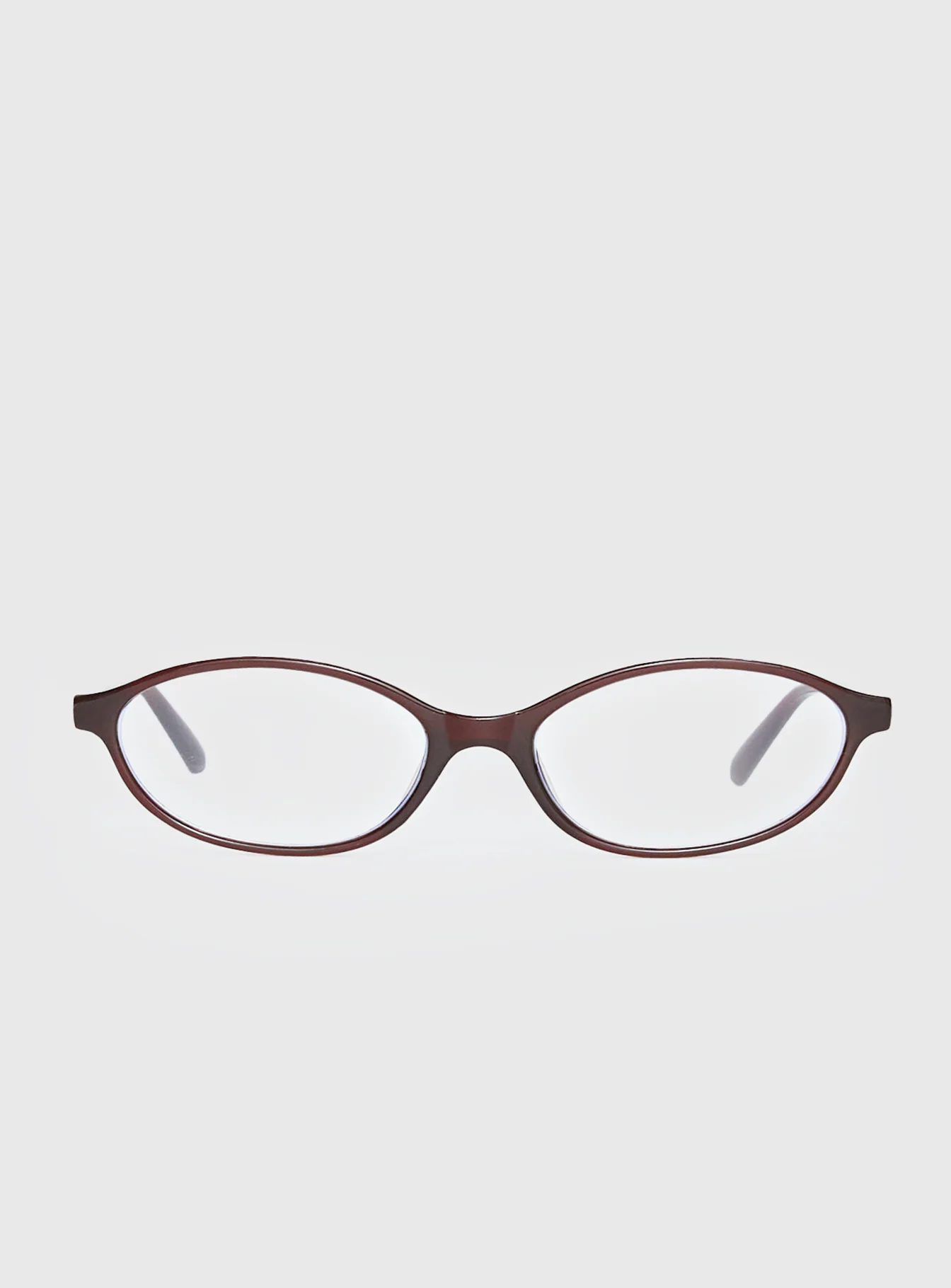 Life Begins Blue Light Glasses Brown