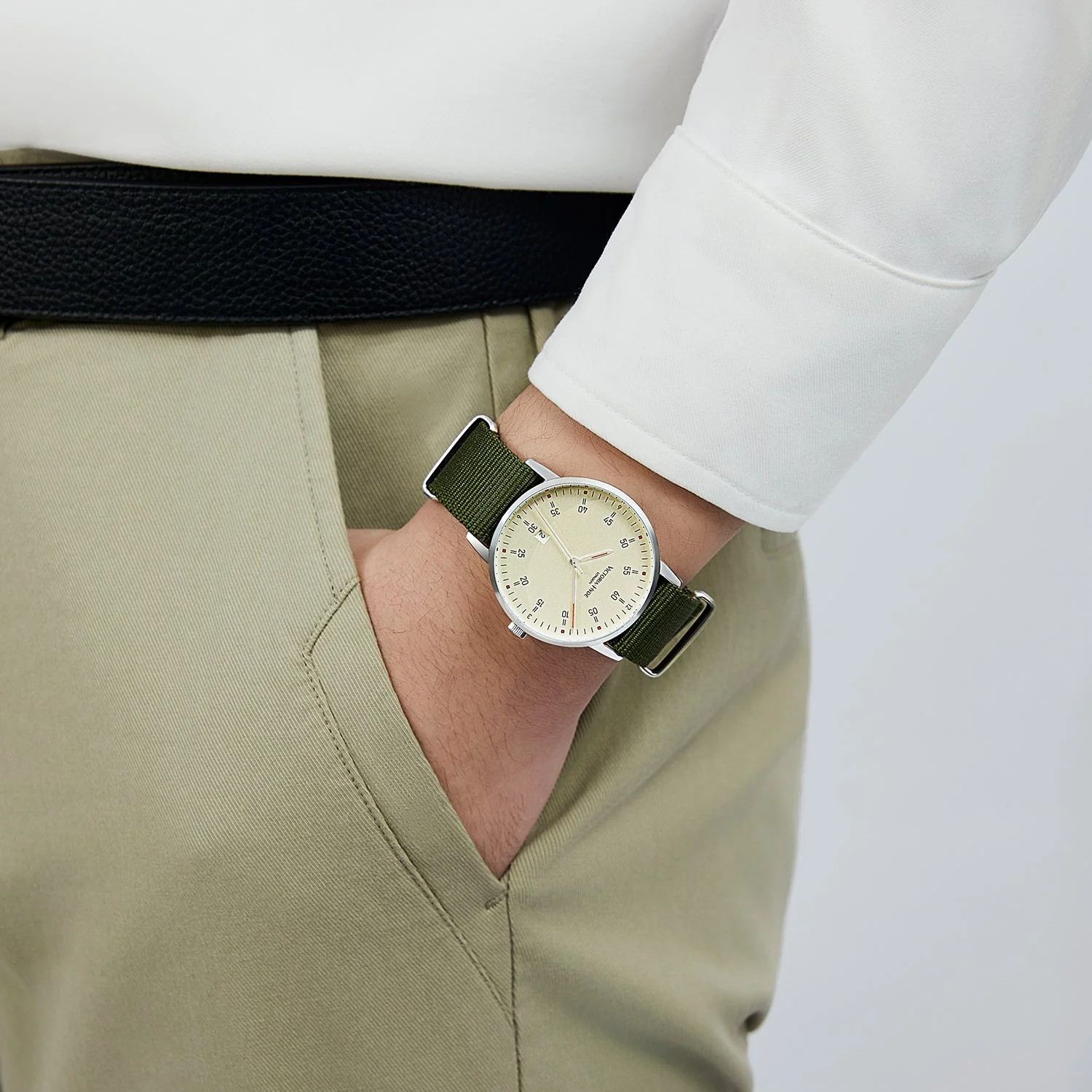 ORTON Series Men's Watch - Silver