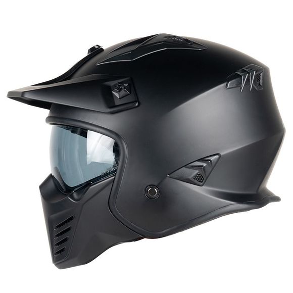 Casque jet Dexter HADES - NoirRef : DX0456
