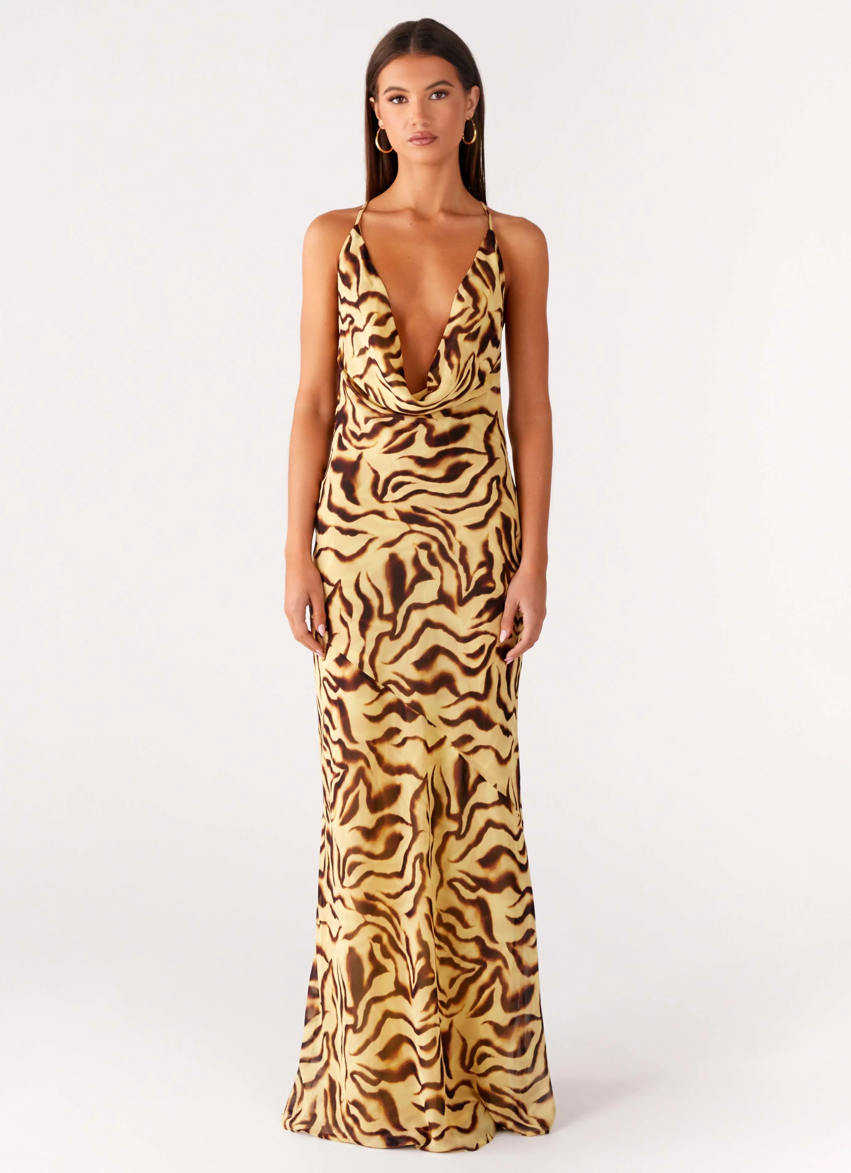 Viva Lune Maxi Dress - Laguna Print