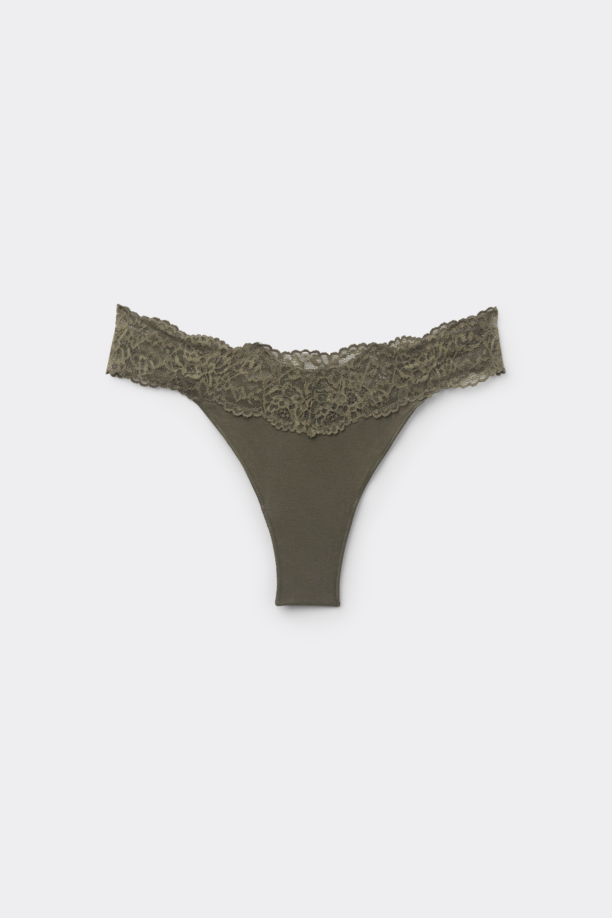 Brazilian Briefs in Cotton and Recycled Lace