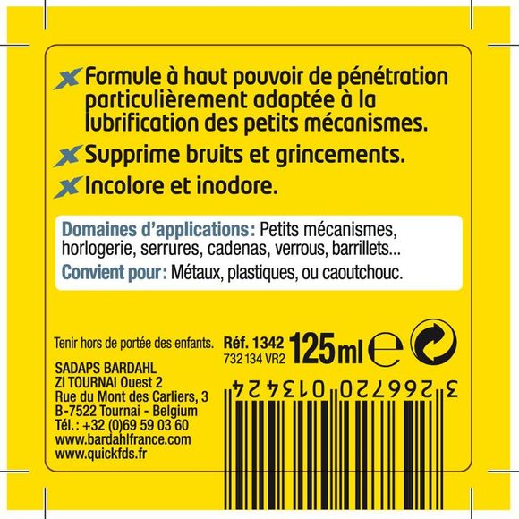 Graisse Bardahl vaseline Expert 125ML UniverselRef : BDH0061 / 1342