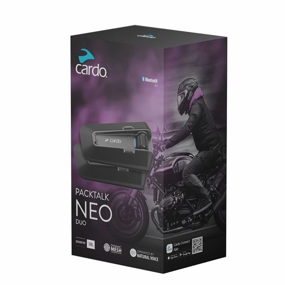 Cardo PACKTALK NEO Intercom - DUORef: CR0078 / PTN00101