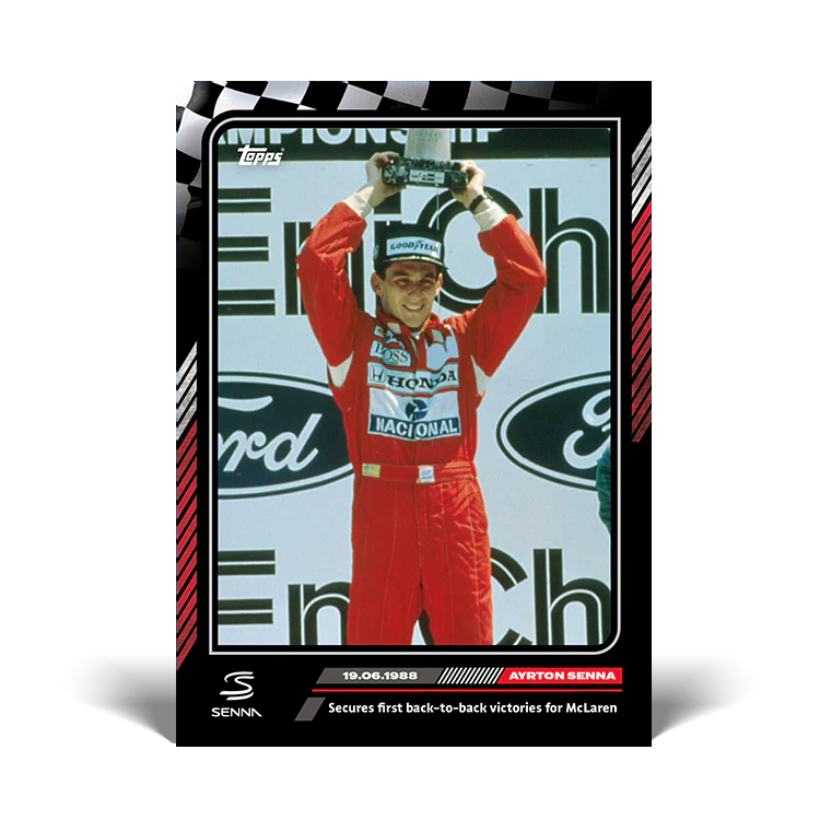 Topps UK - The Story of Senna - Card #20