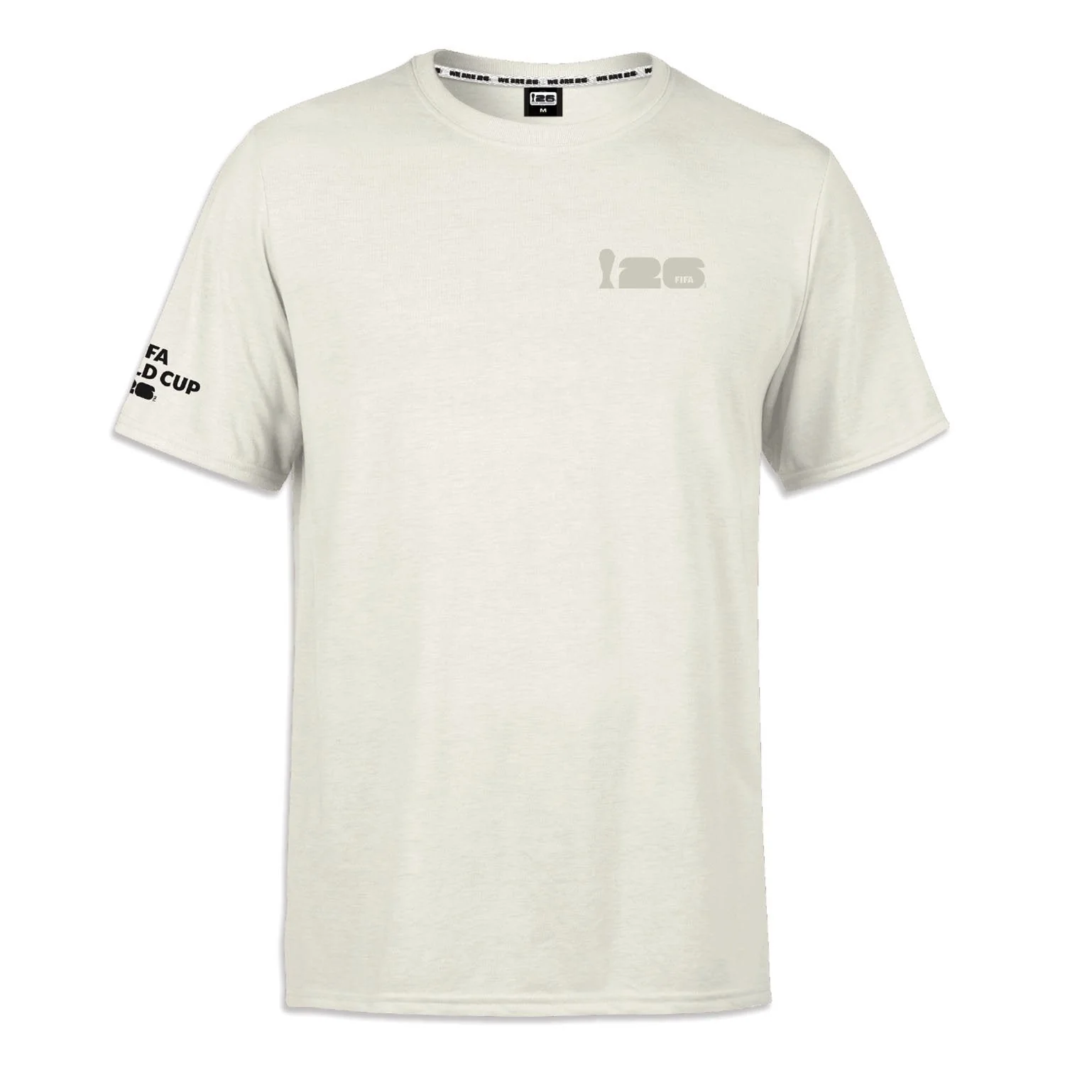 2026 Soccer Fan Collection Tonal Minimal Cream T-Shirt - Unisex