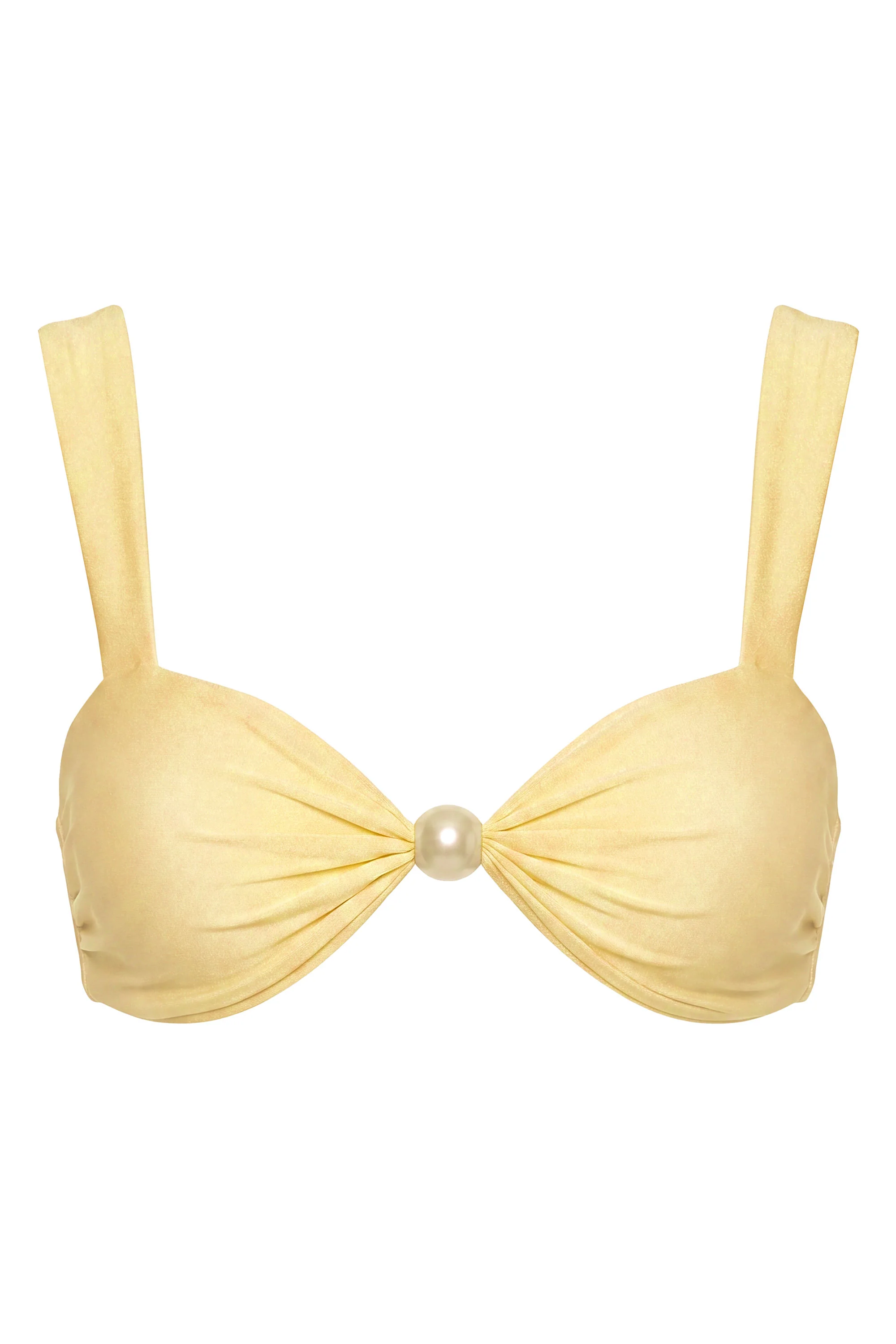 Bikini Top in Lemon