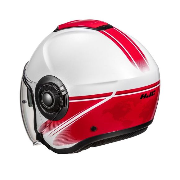 HJC I40N jet helmet - VISION - White / RedRef: HJ1400