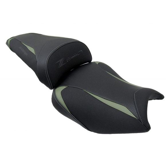 Bagster Ready luxury comfort saddle SPEC Series - Green / GrayKAWASAKI 650 Z 650 ABS (ER650H) - 2017 - 2019Ref: 5364ZL