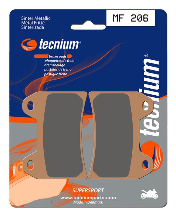 Tecnium Performance Sintered Metal Brake Pads - MF206Ref: Te02301A / 1022750