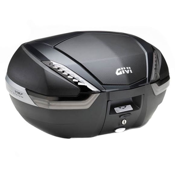 Top case Givi MONOKEY V47NNT CARBON TECH SMOKE REFLECTOR Universal - BlackRef: gi0553 / v47nnt