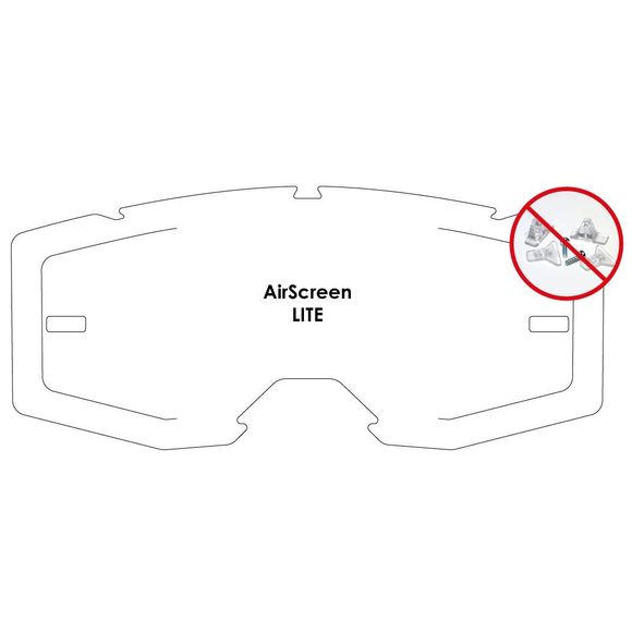 Goggle Lens Airscreen Lite EX 2025 - ClearRef: ASM0061 / 001-028-11