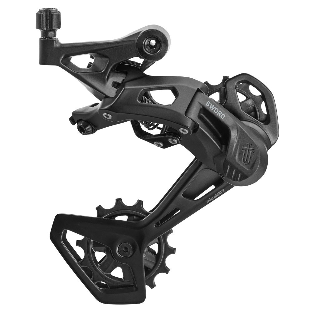 microSHIFT SWORD BLACK Upgrade Kit - Road | Braze-on | Long | 2x9-speed
