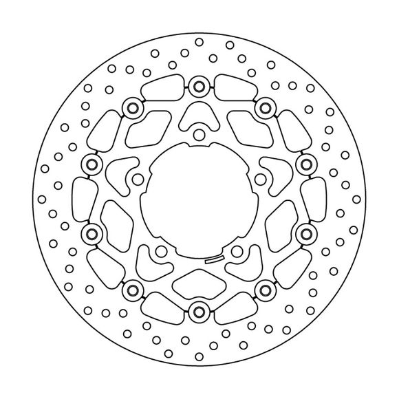 Brembo round floating brake discRef: 78B40864