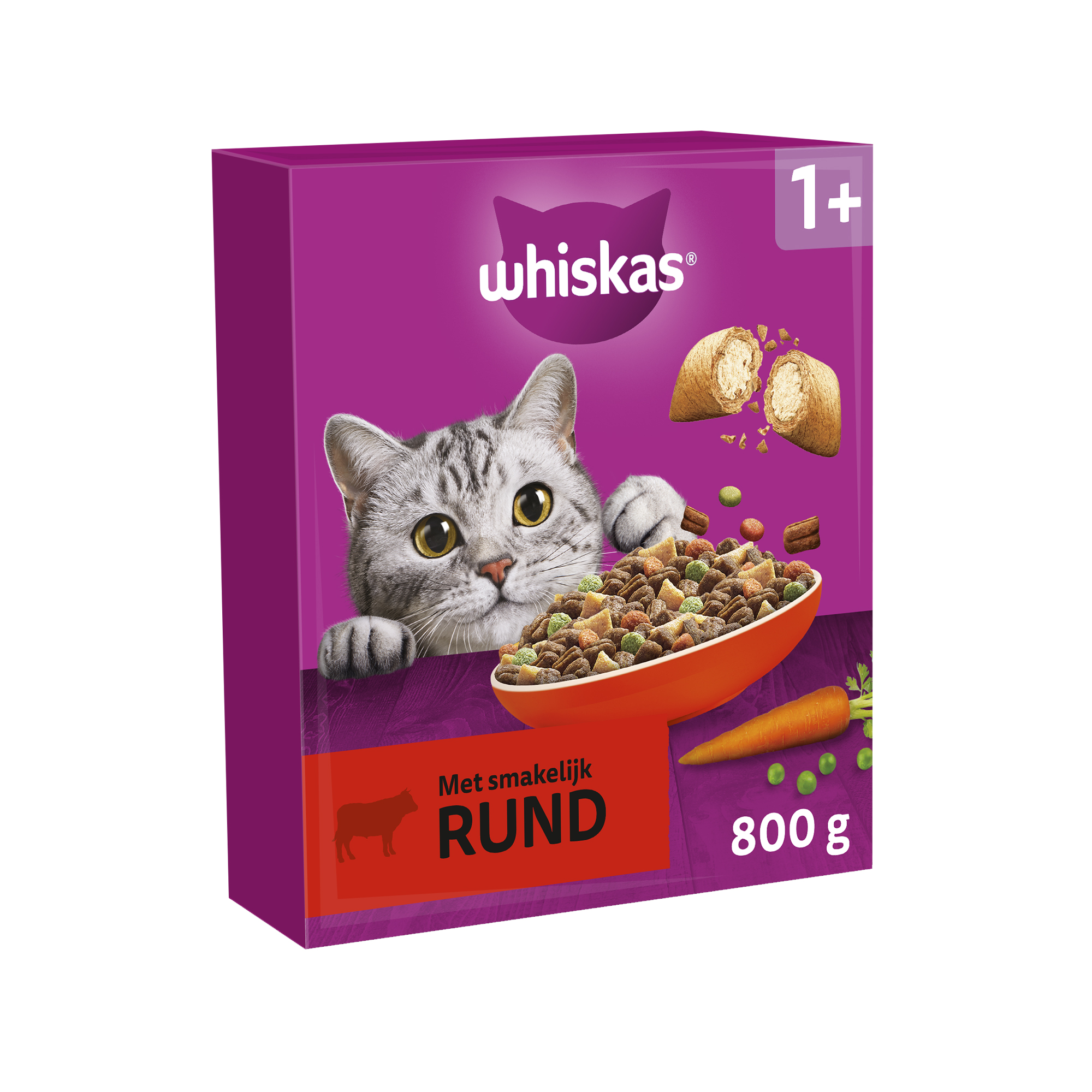 Whiskas Dry Adult Box - Beef - 800 g
