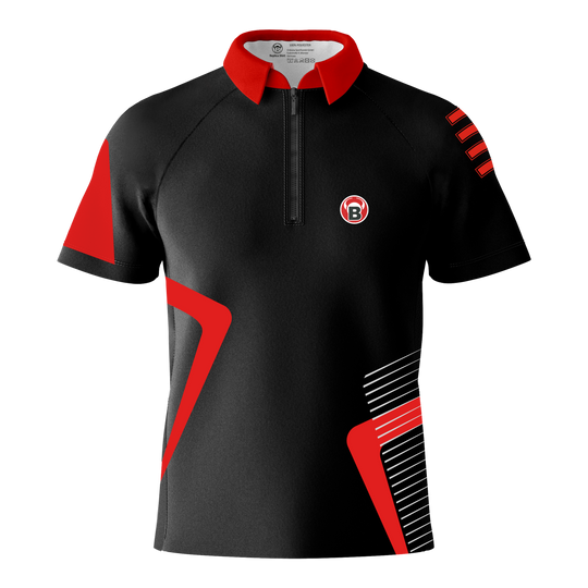 Bulls Team Dart Shirt - Red