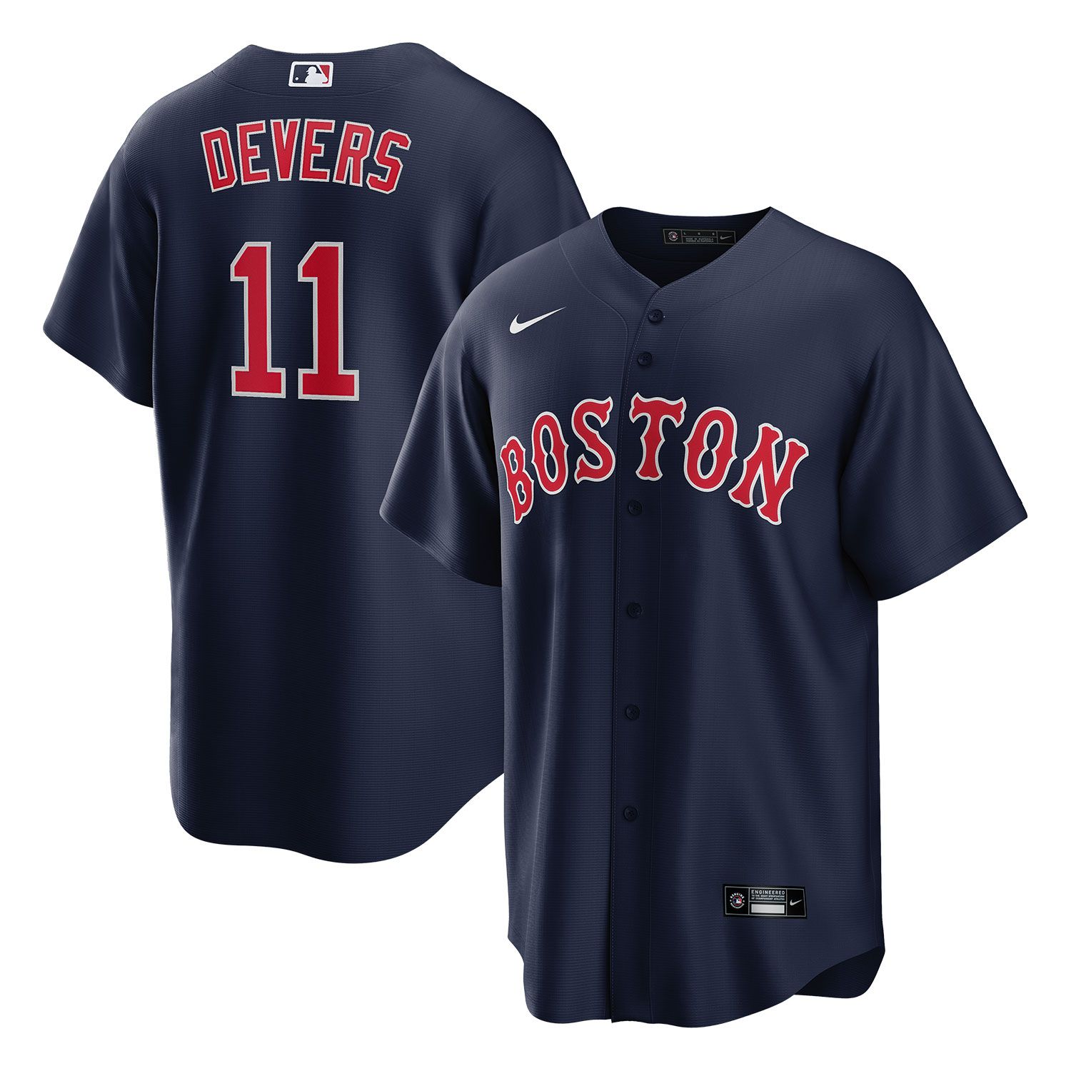 Rafael Devers #11 Boston Red Sox Nike MLB Jersey Navy