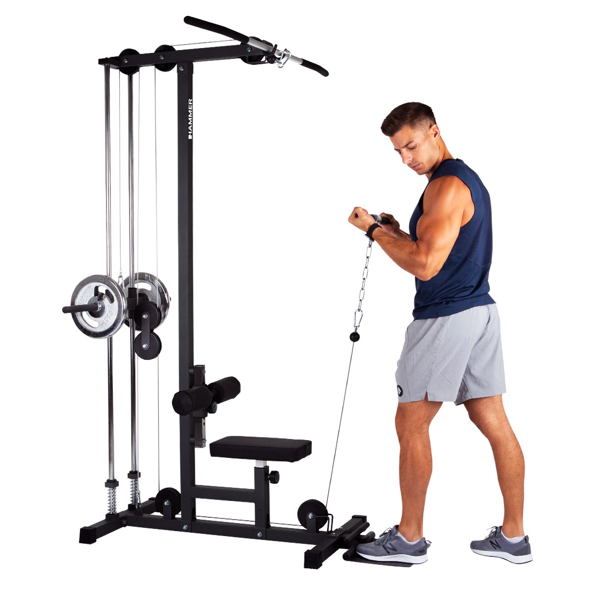 Multi-Lat-Tower lat pull-down station