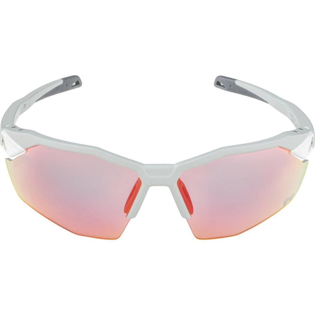 Alpina Twist Six S HR QV Glasses - smoke-grey matt / rainbow mirror