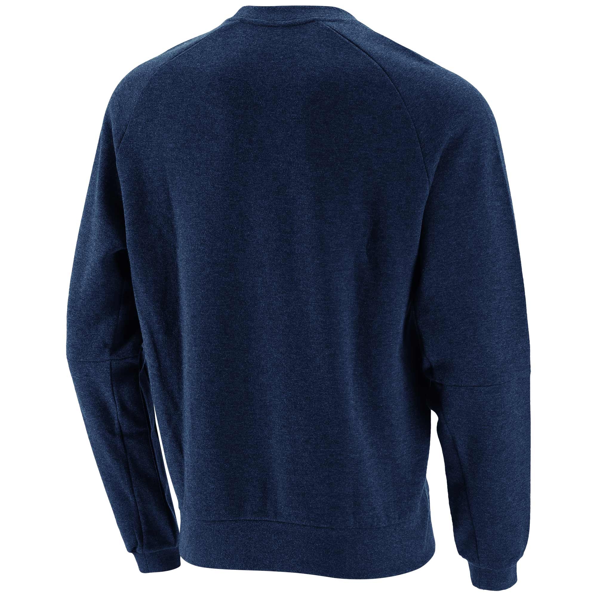 New England Patriots Mono Doorbusters Premium NFL Crewneck Pullover Navy