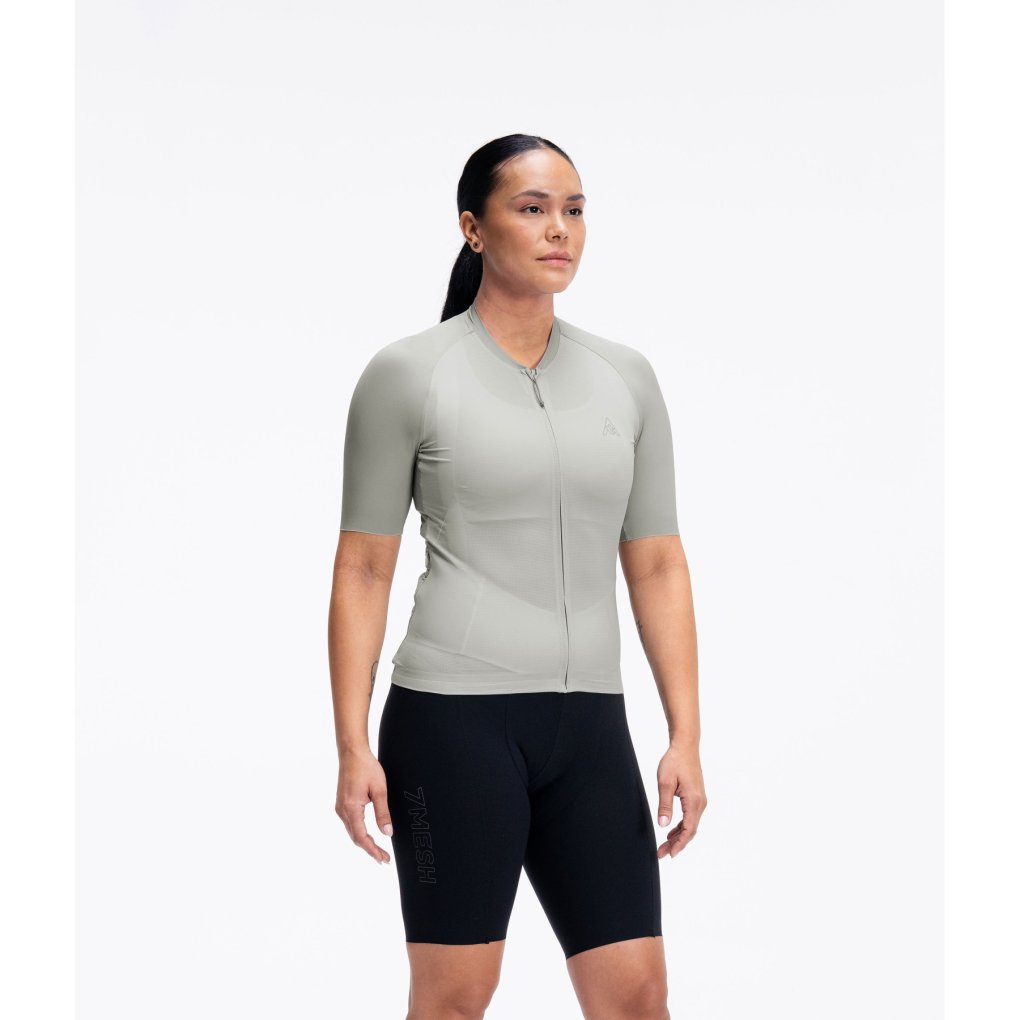 7mesh Pace Short Sleeve Jersey Women - Fog